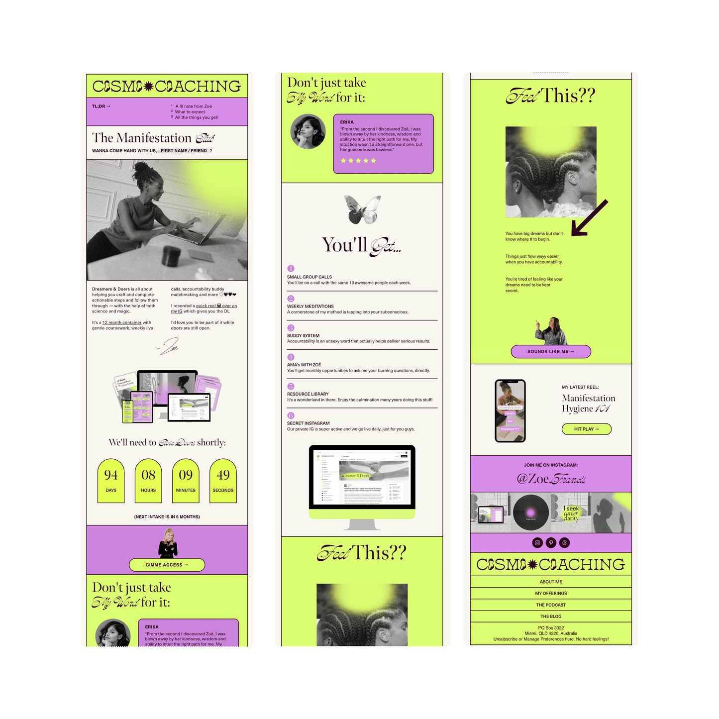 Flodesk Email Template