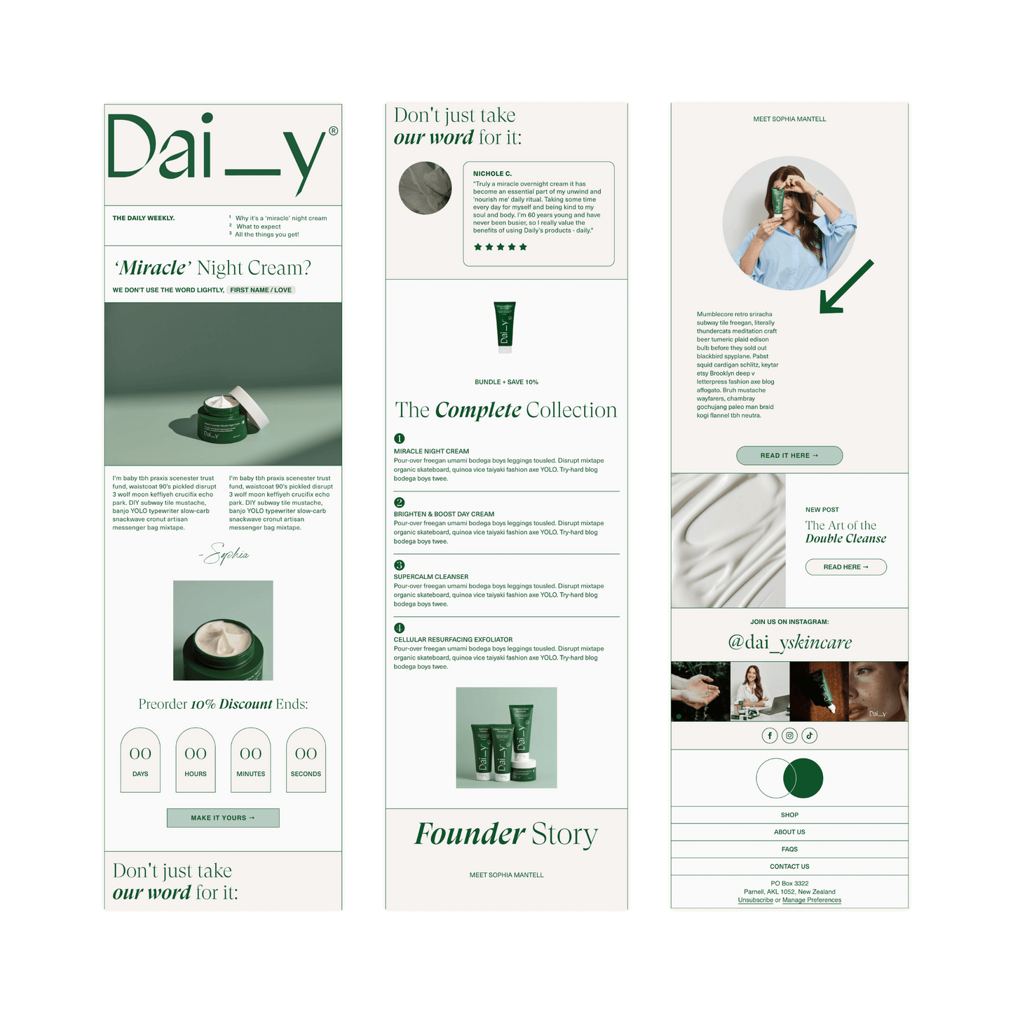 Flodesk Email Template