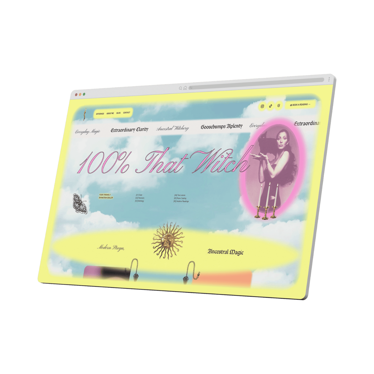 CHAMELEON Squarespace Template